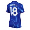 Damen Fußballbekleidung Chelsea Christopher Nkunku #18 Heimtrikot 2024-25 Kurzarm